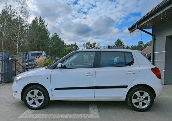 Skoda Fabia cena 18500 przebieg: 193000, rok produkcji 2013 z Warka małe 529